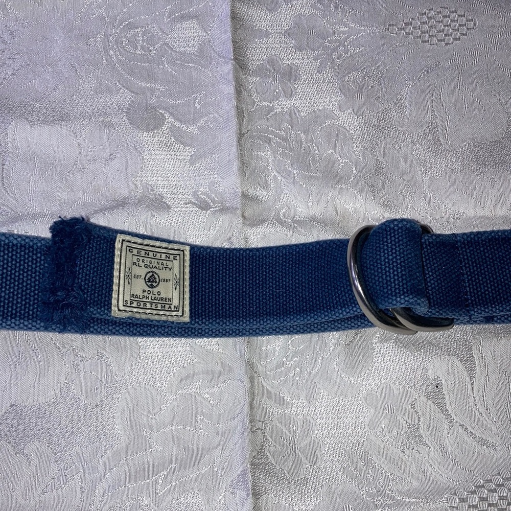 Vintage Polo Ralph Lauren Canvas Belt